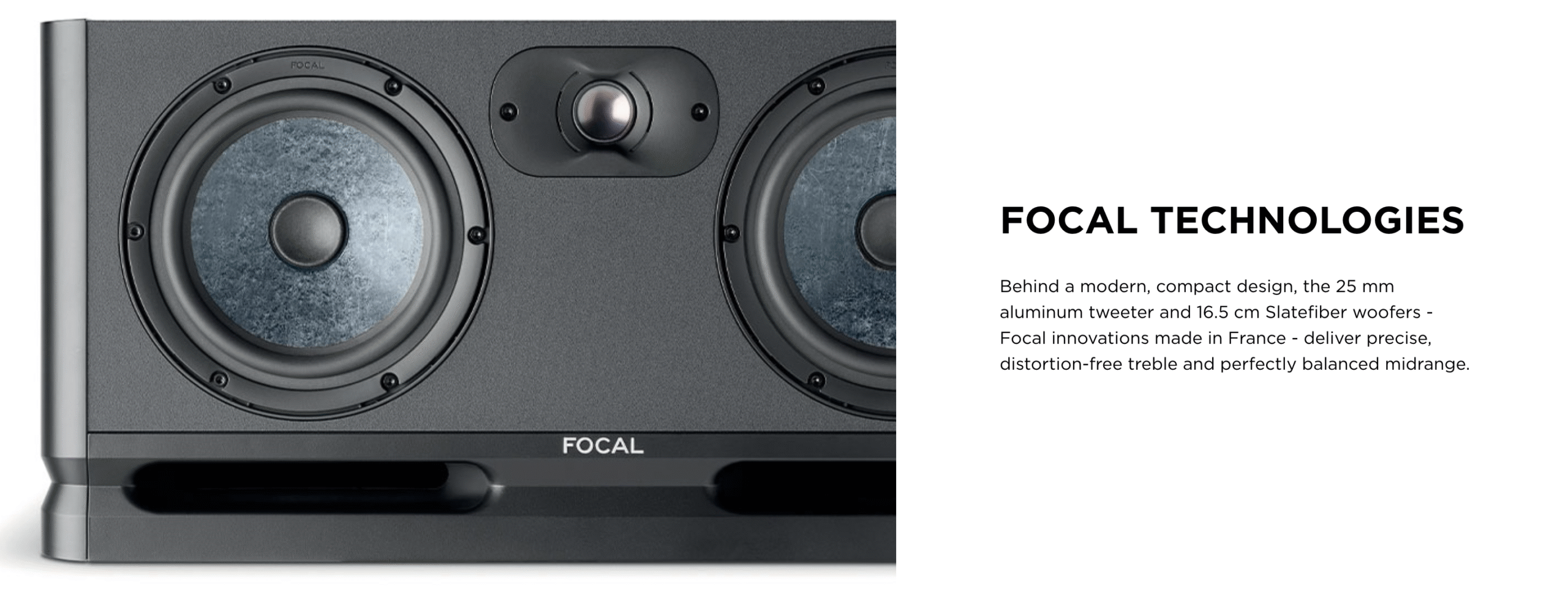 Focal Alpha Twin Evo Pair -  2.5 way monitor